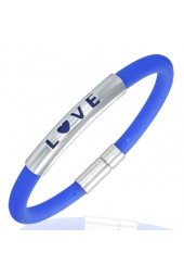 Unisex apyrankė su plieno dekoracija